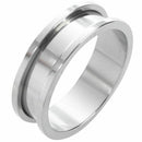 1 Pair Screw Fit Stainless steel Ear Plugs Rings Flesh Tunnels Piercing Jew W2B9