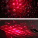 USB Car Atmosphere Lamp Interior Ambient Star Light LED Projector Starry Lamp