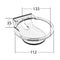 Acrylic Stable Wall Shelf Holder Stand Hanger Bracket for Amazon  Dot 4th 3rd