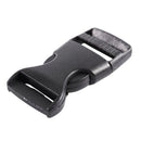 7Pcs Plastic Side Release Squeeze Buckles for 2cm Webbing Strap Black