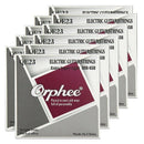 Orphee 10 Set Professional Guitar Strings QE23 Nickel Alloy Plated Electric