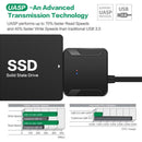SATA to USB 3.0 Adapter Converter Cable for 2.5in 3.5in HDD SSD Hard Disk Drive