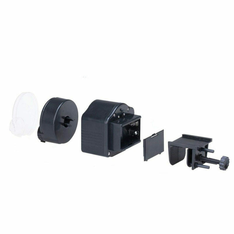 Automatic Auto Digital LCD Fish Food Feeder Timer For Aquarium Tank Feed VFC