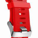 Fashion Sport Silicone Strap Watch Band Strap for Garmin Vivoactive HR (Red)D3F6