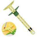 5 In 1 Needlework Measuring Tool Sewing Ruler Set DIY Crafts Clips Chalks T Type
