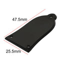3 Holes Bell Shape Plastic Bell Style Electric Guitar Truss Rod Cover new. ME