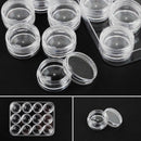 12 Compartment Plastic Storage Box Jewelry Bead Craft Container Organizer Case