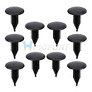 30x Black Nylon fits for GM Chrysler Trim Panel Retainer Fastener Clips 6501301
