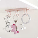 Storage Cupboard Kitchen Tools 6 Towels Hook Pantry Hanger Chest Organizer B2B9