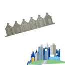 Metal Cutting Die Cut Dies House Building Decoration Scrapbook Paper Card Craft