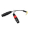 (1/8 Inch) Unbalanced 3.5mm to Dual XLR Cable (Dual  XLR to 3.5mm Cable) Male to