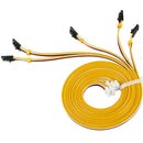 For Prusa i3 MK2 MK2S MK3 Mini-RAMBo Board 1m Nema 17 Stepper Motor Cables 5x