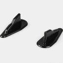 Universal 10X ABS Roof Shark Fins Spoiler Wing Kit Vortex Generator EVO-St PLQ