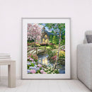 5D DIY Full Drill Bridge Diamond Painting Mosaic Picture Kits Home Decor