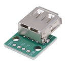 5pcs Type A Female USB To DIP 2.54mm PCB Connector USB PCB Board ConnectorEBJ 3C