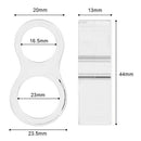 Door Stop Transparent Door Handle Buffer Baby Safety Anticollision RingB Hn