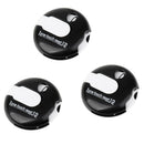 3Pcs Black Golf Score Stroke Counters - One Touch Reset - Can Record up to 12
