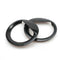 2pcs Black Chrome Bezels Front Light Headlight Trim Cover for Jeep Patriot