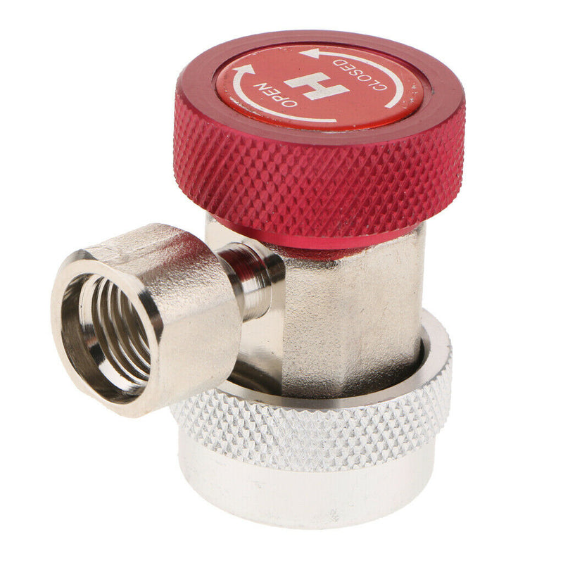 R134A High Low Quick Coupler Adapter Screwed Joint +Extractor Valve Core