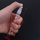 5Pcs lattice glass empty refillable perfume bottle 10ml portable small spray J%o