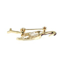 Red-Crowned Crane Brooch Pins Brooches Upscale Corsage Brooch Jewelry Women FT