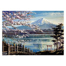 5D DIY Full Drill Diamond Painting Cherry Blossom Cross Stitch Embroidery
