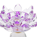 Lotus Tealight Holder Base Candle Holder Candlestick Fengshui Decor Purple