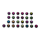 2600pcs Letter Beads Alphabet Beads for Jewelry Making Necklace Bracelets