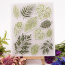 leaves transparent clear silicone stamp for diy scrapbooking photo decorationOZ