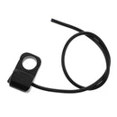Aluminum 7/8in Motorcycle Handlebar Headlight On/Off Switch w/ LED (Black)