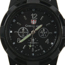Pilot Fabric Strap Sports Men Watch Black