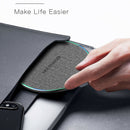 Super Thin 15W Qi Wireless Fast Charger Charging Pad For LG V30 V30+ V35 V40 V50