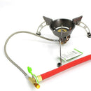 Camping Stove Burner Safe Switching Valve Adapter For Outdoor Stove Connect