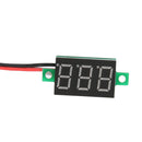 0.36inch LED Digital Voltmeter DC0-100V Three Line Volt Meter(Red) A
