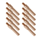 20pcs 45mm Contact Nozzle Tip for MAG/MIG Gas Shielded Welder Fit 0.8mm+1mm