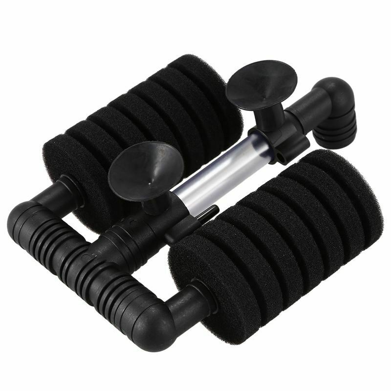 Aquarium Fish Biochemical Sponge Filter Bio Air Pump Practical Useful Tank