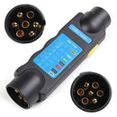 7 Pin Car Truck Trailer Plug Socket Tester Wiring Circuit Light Test Tool