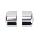 Chrome Front Axle Cap Nut Cover For Dyna Softail Touring Fatboy Spor L0Z0