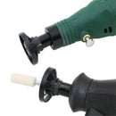 Black Dust Blower Fan For Rotary Tools -Thread M8X0.75 24x18 x10mm MOBX