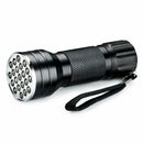 Mini Aluminum UV ULTRA VIOLET 21 LED FLASHLIGHT BLACKLIGHT Torch Light Lamp NEW