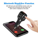 Mini Bluetooth Car Kit MP3 Player FM Transmitter Adapter Handsfree USB Charger