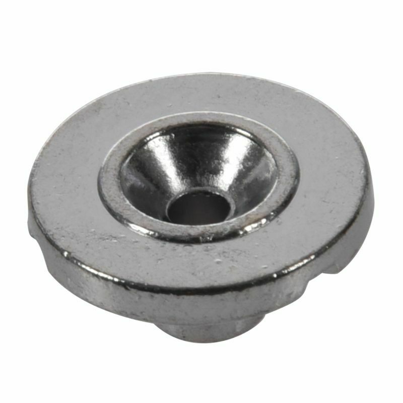 Round Bass Guitar String Retainer Tree, 2 pcs (chrome)