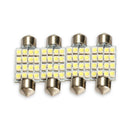 4PCS 39mm Bright White 16 3528-SMD Led Car Interior Festoon Bulb Light Lamp