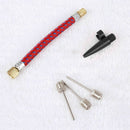 Inflate Pump Hose Adapter Needle Valve Basketball Football Air Bed Bike Tool Sal