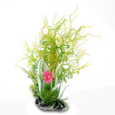 Artificial Curved Grass Fish Tank Water Plants Viewing for Aquarium Decor