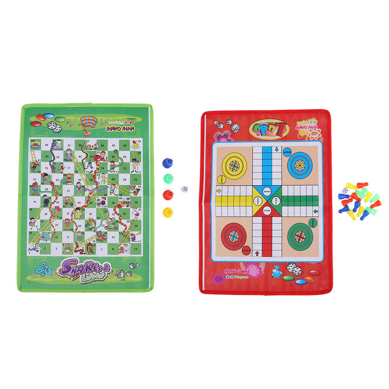 Kids & Parents Chess Game Flight Flying Ludo Games Sanke & Ladder Playing