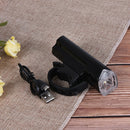 USB Rechargeable Bicycle Headlight Smart Sensitive Front Lamp Horn Rear Lights