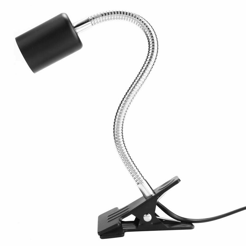 Reptile Pet Heating Light Clamp Lamp Holder UVA+UVB Bulb With Clip Aquarium Lamp