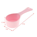 2Pcs Color Random Pet Feeding Shovel Plastic Cat Dog Food Scoop Feeding Spoon