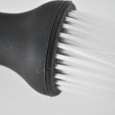 White Black Plastic Hair Salon Neck Duster Refillable Powder Brush Z2O5